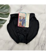 Cupid Your Little Secret French Cut Bikini Panty Size S NOS Black 80s - $565.28 MXN