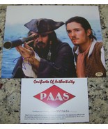 Johnny Depp Pirates of the Caribbean Signed Autographed 8x10 Photo PAAS ... - £58.80 GBP