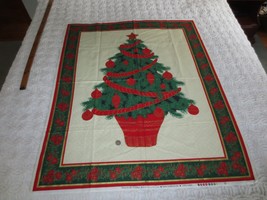 3391. Home For The Holidays By Laurie Godin Craft Cotton Panel - 36&quot; X 42&quot; - $4.95