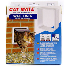 Cat Mate Cat Flap Wall Liner White 1 count Cat Mate Cat Flap Wall Liner ... - £17.48 GBP