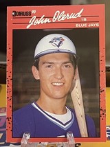 1990 Donruss Baseball #711 John Olerud RC - Toronto Blue Jays - £2.33 GBP