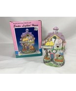 Easter Porcelain Bunny Village Lighted House - Egg Station 1 Piece - 5 1/2&quot; - €9,41 EUR