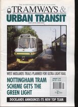TRAMWAYS AND URBAN TRANSIT MAGAZINE - January 1999 - Vol. 61 - No. 733 - $94.95 MXN