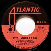 The Young Rascals - It&#39;s Wonderful / Of Course [7&quot; 45 rpm Single] Atlantic - £2.69 GBP