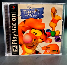 Tigger&#39;s Honey Hunt (Sony PlayStation 1 PS1, 2000) CIB Game, Case, and M... - $16.03