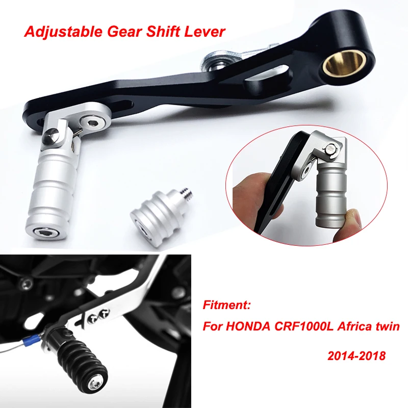 Motorcycle Adjustable Folding Gear Shift Lever Shifter Pedal CNC   CRF1000L Afri - £270.19 GBP