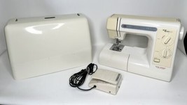 New Home by Janome Sewing Machine MY EXCEL 15S &amp; w/ Case &amp; Foot Pedal - £96.61 GBP