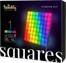 Twinkly 16 Million Colors Rgb Led Panel Light Starter Kit With 64 Pixels... - $1,210.23 MXN