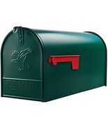 Post Mounted Mailbox Color: Green - $946.23 MXN