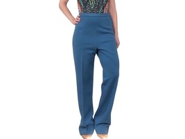 Vintage 60s Blue Wool Pants 29 Inseam S M High Waist - €29,53 EUR