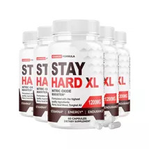5-Pack StayHard XL Maximum Strength Stay Hard Supplement 300 Capsules - $109.99