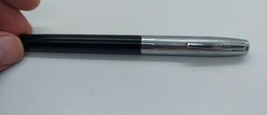 VINTAGE SHEAFFER BLACK FOUNTAIN PEN 5&quot; WITH FINE TIP &quot;F&quot; Deluxe Blue - £22.33 GBP