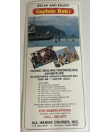 Vintage Captain Bob’s Travel Brochure Hawaii BR10 - $15.02 CAD