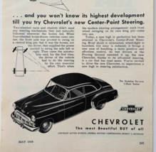 1949 Chevrolet Styleline De Luxe 2 Door Sedan Advertisement Automobilia ... - $19.99