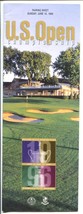U.S. Open Golf Championship Pairing Sheet 6/16/1996-course diagram &amp; map-FN - £26.74 GBP