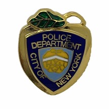 NYPD New York City Police Department Law Enforcement Enamel Lapel Hat Pin - £11.24 GBP