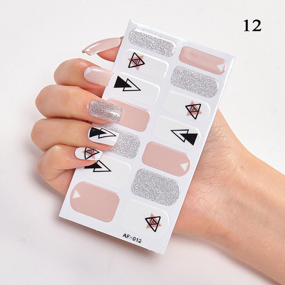 Primary image for #AF012 Patterned Nail Art Sticker Manicure Decal Full Nail