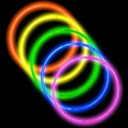 Glow Necklace Assorted Tube of 25 - $80.63