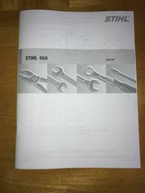 009 Chainsaw Illustrated Parts List Diagram Manual - $13.75
