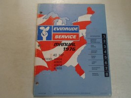 1976 Evinrude Service Shop Manual 40 HP 40604 40605 40654 40655 OEM Factory - £15.97 GBP