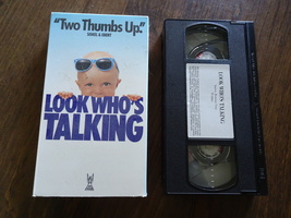 Look Who&#39;s Talking (VHS, 1992) with John Travolta &amp; Kirstie Alley - £5.50 GBP
