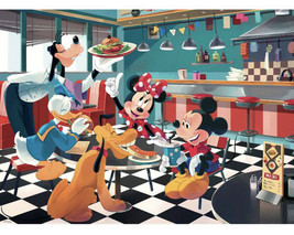 Ceaco Disney Friends Disney Diner Jigsaw Puzzle, 200 Pieces NEW - £14.78 GBP