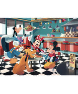 Ceaco Disney Friends Disney Diner Jigsaw Puzzle, 200 Pieces NEW - $18.80