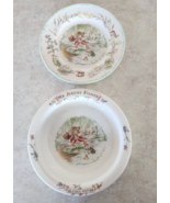 Royal Albert World of Beatrix Potter Jeremy Fisher Porringer B &amp; B Plate... - $38.00