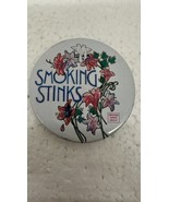 American Cancer Society &quot;Smoking Stinks&quot; Button Pin Pinback Anti Smoking - €4,35 EUR