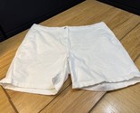 Joules White Chino Shorts Woman&#39;s Size 14 Casual Summer KG JD - $12.87