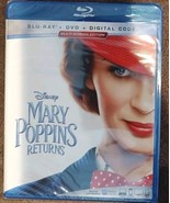 Authentic Disney Mary Poppins Returns - Blu-ray DVD - Emily Blunt - New,... - £21.79 GBP