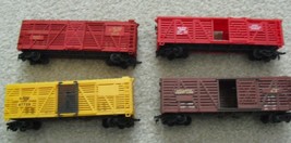 Lot of 4 Vintage 1980s HO Scale Stock Cars ACL Katy Swift Express - £21.87 GBP