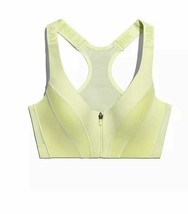 Ivy Park x adidas Ivy Zip Sports Bra Yellow Tint GS0349 - $36.08+