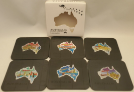 NEW in Box 6 Coasters Melbourne Australia Collection - $6.99