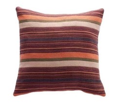 CHAPS Home Throw PILLOW Size: 18 x 18&quot; New SHIP FREE Bedding CORAL SANDS - £63.07 GBP