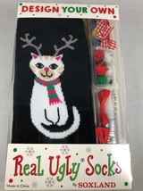 Design Your Own Real Ugly Christmas Socks By Soxland - £11.98 GBP