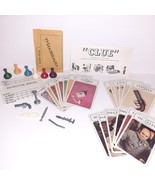 Vintage Clue Board Game Replacement Pieces Parts Cards Dice Movers Instr... - £7.79 GBP