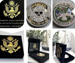 Us Army Rangers Lead The Way Challenge Coin Usa -Army - £23.58 GBP
