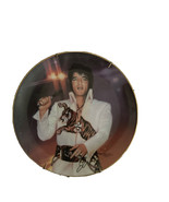 Elvis Presley ‘The Superstar’ Bradford Exchange Collectible Plate with COA - £35.44 GBP