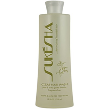 All-Nutrient Sukesha Clear Hair Wash - Fragrance Free, 12 Oz.