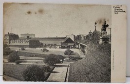 Union Station BALTIMORE Maryland, Horse Drawn Carriages c1906 UDB Postca... - $14.95