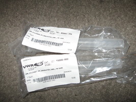 NEW Lot of 2 VWR Scientific Graduated Plastic Cylinder 25ml PP # 6500-002 - $28.73