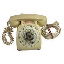 Vintage Automatic Electric company Monophone Telephone Beige Untested - $34.64