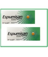 2 Packs Espumisan   40 mg 2x 50 capsules  - $25.79