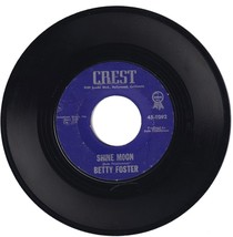 Betty Foster, Easier said than done/Shine moon 45 rpm - $73.81 MXN