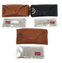 Ray Ban Sunglasses Eyeglasses Case w/ Cleaning Cloth, NEW - $10.49+