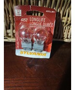 Sylvania Long Life 4157 28.5/8.3W Two Bulbs Brake Stop Tail Park Replace... - $12.03 CAD