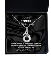 Fossil Collector Wife Necklace Birthday Gifts - Phoenix Pendant Jewelry  - £39.18 GBP