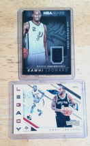 Kawhi Lenoard Clippers Lot (2) 2014 Rare Rookie Remembrance JERSEY/ Legacy Draft - £19.69 GBP