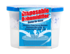 500ml Dehumidifiers Damp Disposable Moisture Absorber for Home, Kitchen - £5.87 GBP